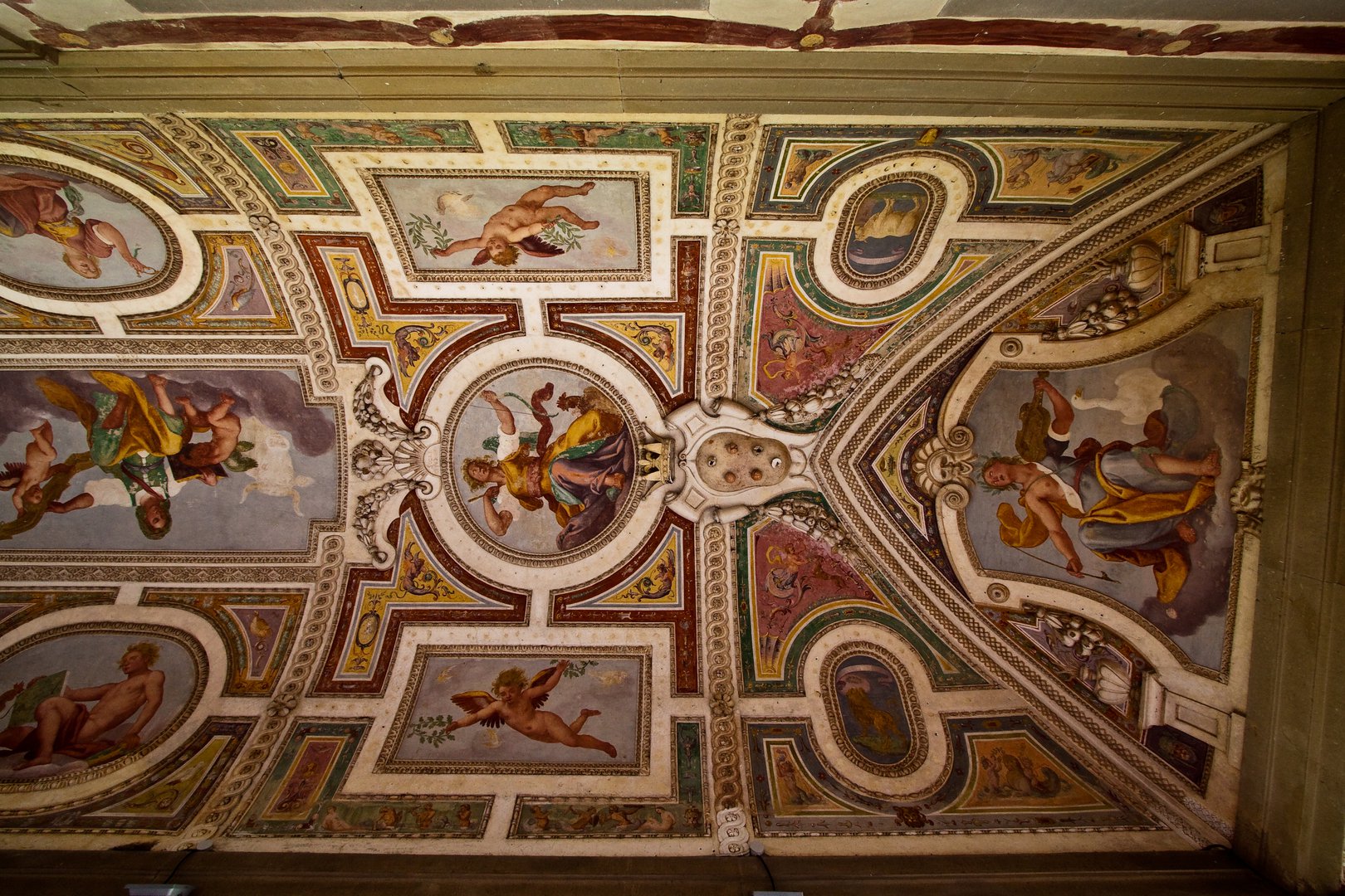 Villa La Ferdinanda affreschi