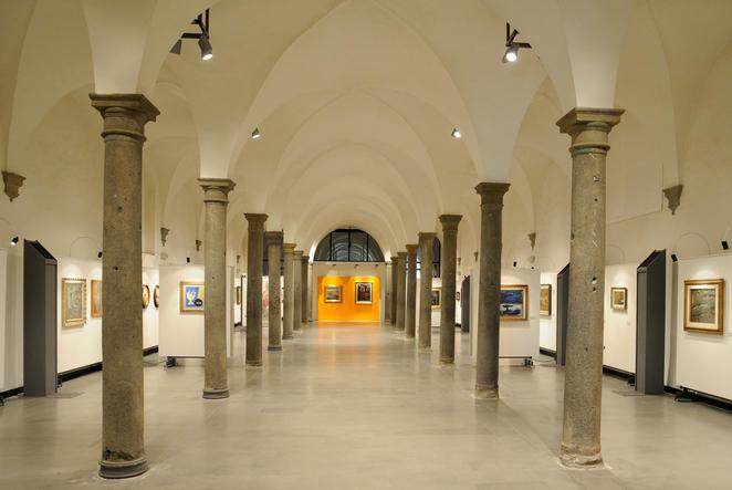 Il salone delle esposizioni temporanee